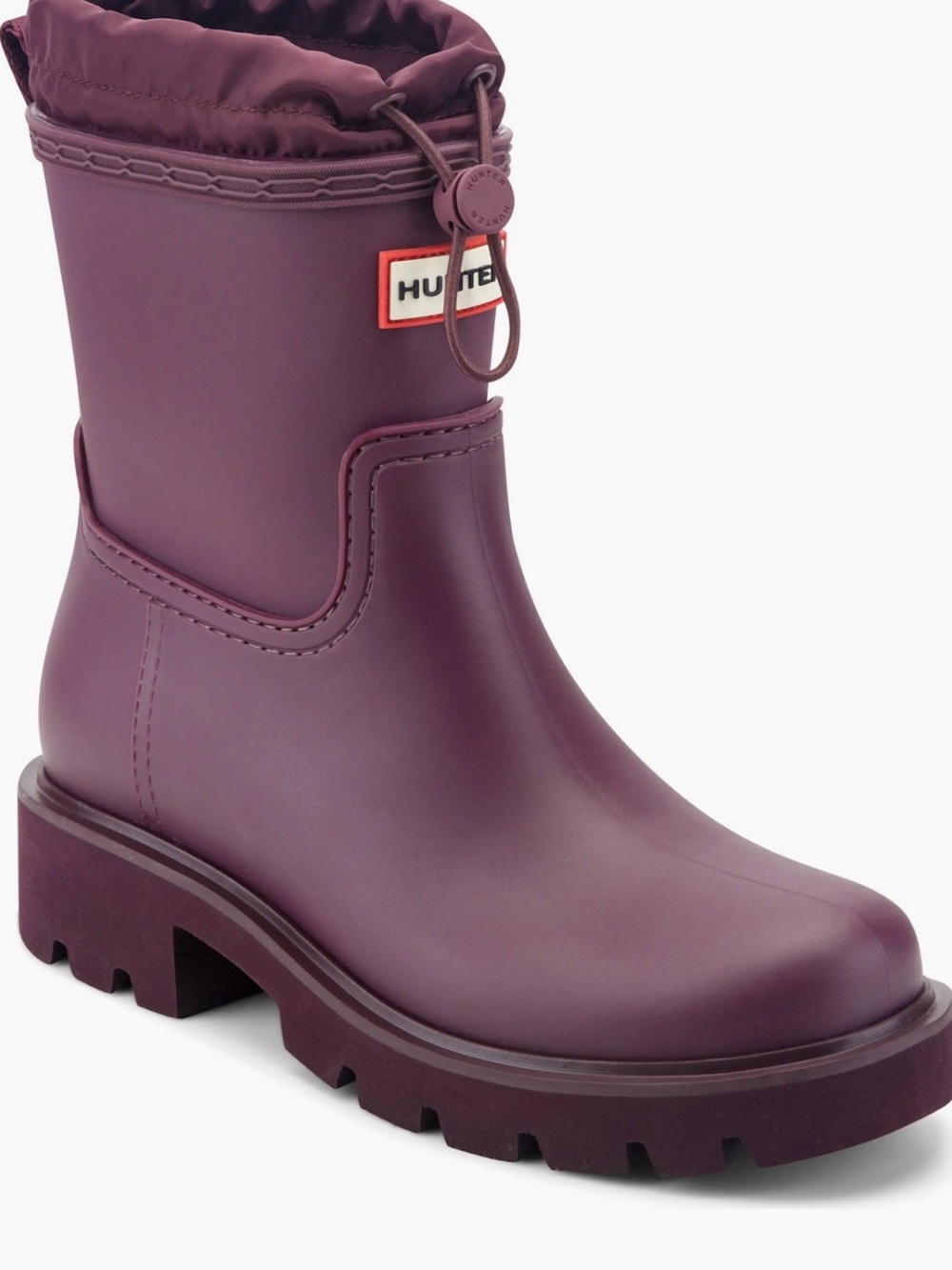 NWT/NIB Hunter Cilian Lug Sole Boots